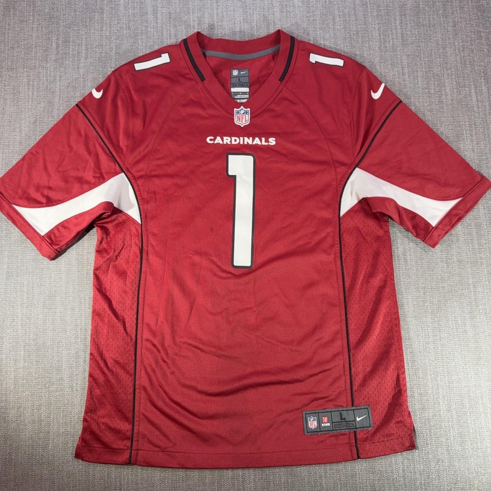 Arizona Cardinals Jersey Mens Large Red Home NFL Football Kyler Murray 1 Nike